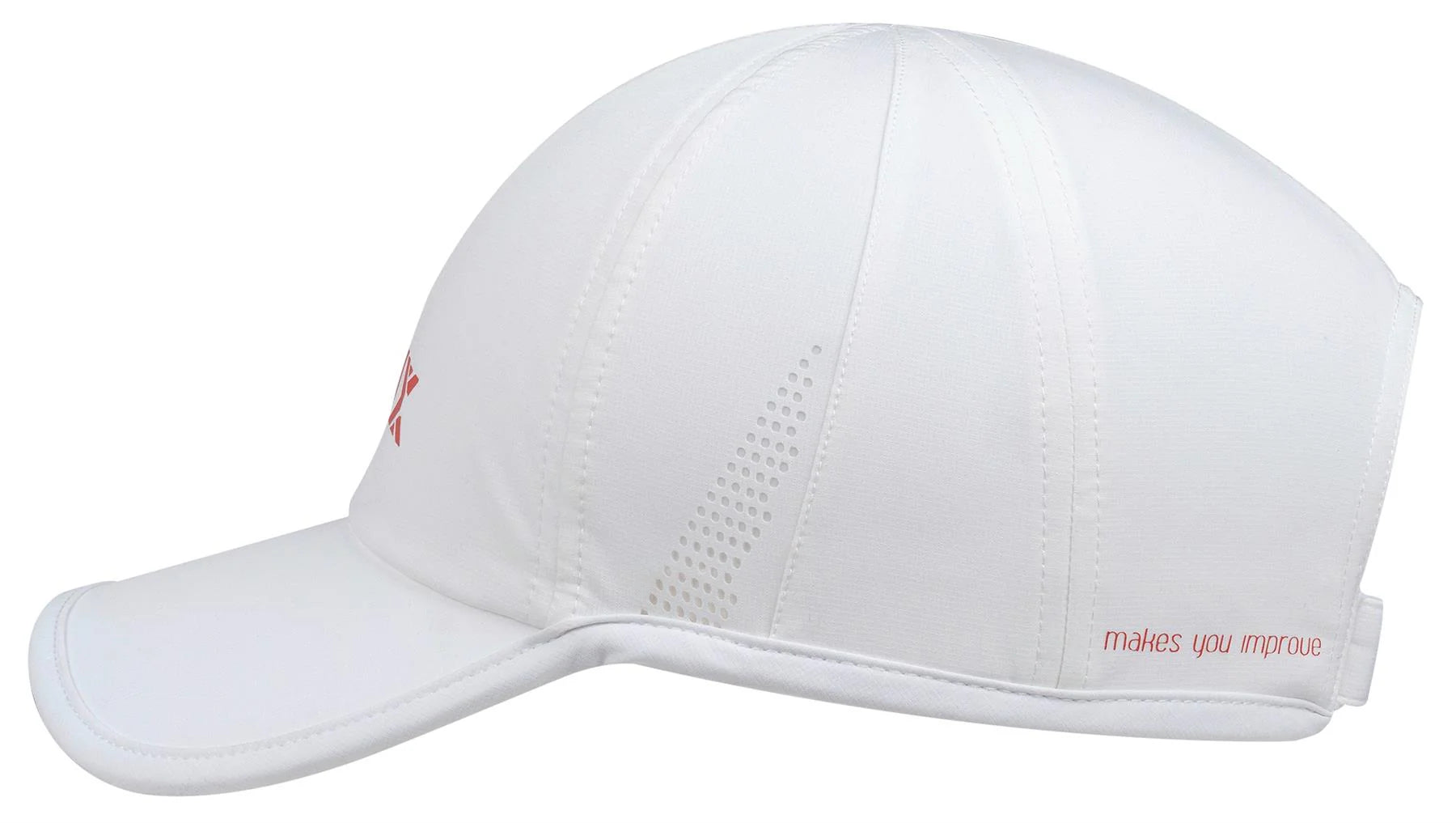 Nox Cap (White & Red)